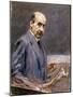 Self Portrait, 1911-12-Max Liebermann-Mounted Giclee Print