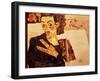 Self Portrait, 1911-Egon Schiele-Framed Giclee Print