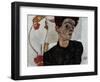 Self-Portrait, 1912-Egon Schiele-Framed Giclee Print