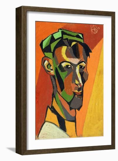 Self Portrait, 1913-Henri Gaudier-brzeska-Framed Giclee Print