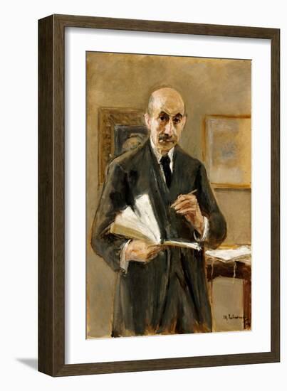 Self Portrait, 1916-Max Liebermann-Framed Giclee Print