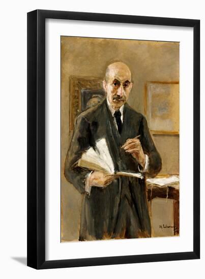 Self Portrait, 1916-Max Liebermann-Framed Giclee Print