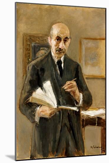 Self Portrait, 1916-Max Liebermann-Mounted Giclee Print