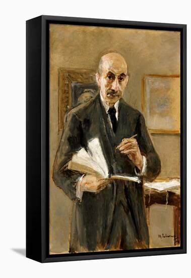 Self Portrait, 1916-Max Liebermann-Framed Stretched Canvas