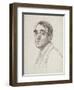 Self Portrait, 1916-Theo van Rysselberghe-Framed Premium Giclee Print