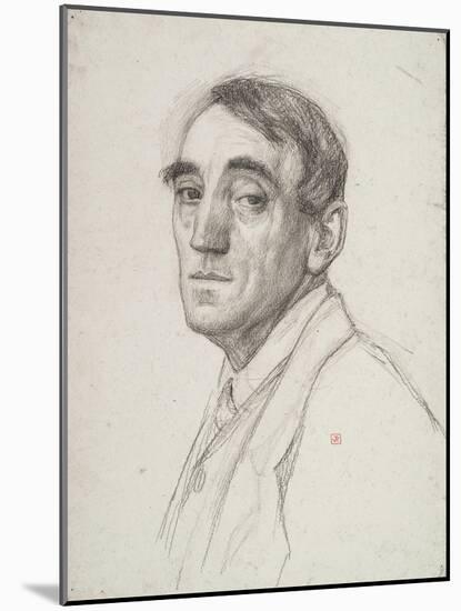 Self Portrait, 1916-Theo van Rysselberghe-Mounted Giclee Print