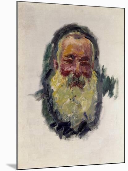 Self Portrait, 1917-Claude Monet-Mounted Giclee Print