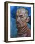 Self-Portrait, 1918-Kuz'ma Petrov-Vodkin-Framed Giclee Print