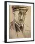 Self-Portrait, 1923-Lovis Corinth-Framed Giclee Print