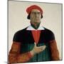 Self-Portrait, 1933-Kasimir Severinovich Malevich-Mounted Giclee Print