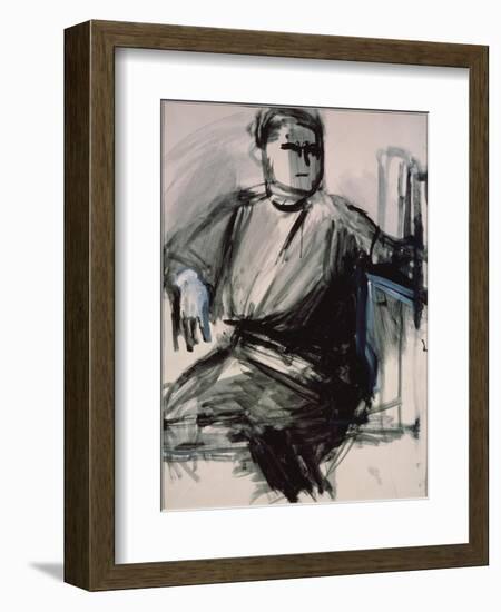 Self-Portrait, 1934-Vera Mikhailovna Yermolayeva-Framed Giclee Print