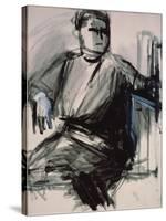 Self-Portrait, 1934-Vera Mikhailovna Yermolayeva-Stretched Canvas