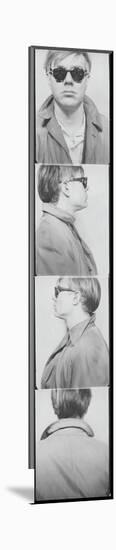 Self Portrait, 1963 (Photobooth)-Andy Warhol-Mounted Art Print