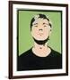 Self-Portrait, 1964 (on green)-Andy Warhol-Framed Art Print