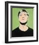 Self-Portrait, 1964 (on green)-Andy Warhol-Framed Giclee Print