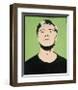 Self-Portrait, 1964 (on green)-Andy Warhol-Framed Giclee Print