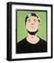 Self-Portrait, 1964 (on green)-Andy Warhol-Framed Giclee Print