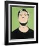 Self-Portrait, 1964 (on green)-Andy Warhol-Framed Giclee Print