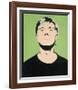 Self-Portrait, 1964 (on green)-Andy Warhol-Framed Giclee Print