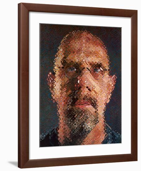 Self-Portrait, 2000-2001-Chuck Close-Framed Art Print