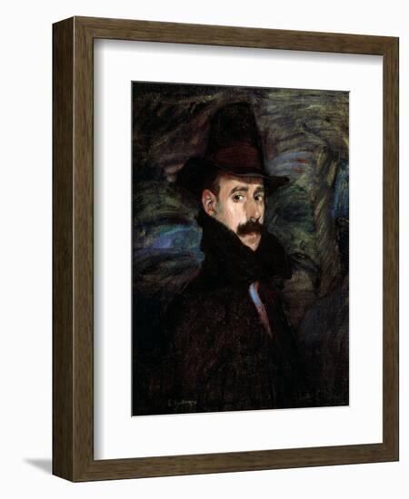 Self-Portrait, 20th Century-Ignacio Zuloaga-Framed Giclee Print