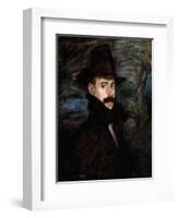 Self-Portrait, 20th Century-Ignacio Zuloaga-Framed Giclee Print