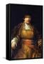 Self-Portrait [7]-Rembrandt van Rijn-Framed Stretched Canvas
