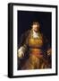 Self-Portrait [7]-Rembrandt van Rijn-Framed Art Print