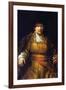 Self-Portrait [7]-Rembrandt van Rijn-Framed Art Print