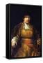 Self-Portrait [7]-Rembrandt van Rijn-Framed Stretched Canvas