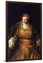 Self-Portrait [7]-Rembrandt van Rijn-Framed Art Print