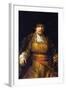 Self-Portrait [7]-Rembrandt van Rijn-Framed Art Print