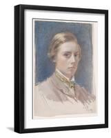 Self-portrait, aged 21, 1863-William Blake Richmond-Framed Giclee Print