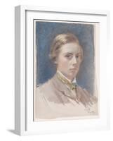 Self-portrait, aged 21, 1863-William Blake Richmond-Framed Giclee Print