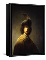 Self-Portrait, Aged 23, 1629-Rembrandt van Rijn-Framed Stretched Canvas