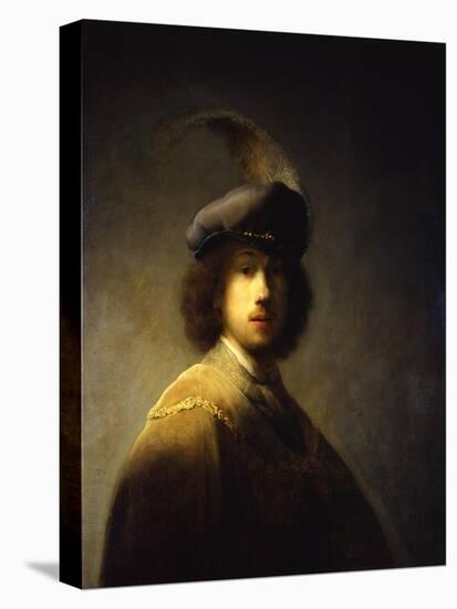 Self-Portrait, Aged 23, 1629-Rembrandt van Rijn-Stretched Canvas