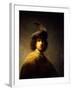 Self-Portrait, Aged 23-Rembrandt van Rijn-Framed Giclee Print