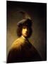 Self-Portrait, Aged 23-Rembrandt van Rijn-Mounted Giclee Print