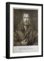 Self Portrait Aged 28, 1500-Albrecht Dürer-Framed Giclee Print