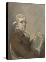 Self-Portrait Aged 31, 1783-4-John Raphael Smith-Stretched Canvas