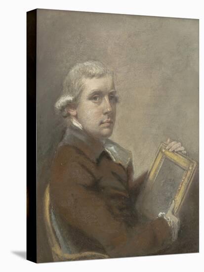 Self-Portrait Aged 31, 1783-4-John Raphael Smith-Stretched Canvas