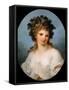 Self-Portrait as a Bacchant, C.1786 (Oil on Canvas)-Angelica Kauffman-Framed Stretched Canvas