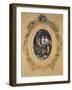 Self-Portrait as a Caricature, 1861-Mihaly Zichy-Framed Giclee Print