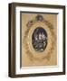 Self-Portrait as a Caricature, 1861-Mihaly Zichy-Framed Giclee Print