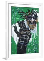 Self-portrait as a Heel Part Two-Jean-Michel Basquiat-Framed Giclee Print