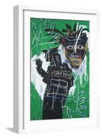 Self-portrait as a Heel Part Two-Jean-Michel Basquiat-Framed Giclee Print