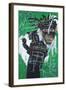 Self-portrait as a Heel Part Two-Jean-Michel Basquiat-Framed Giclee Print