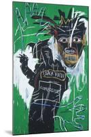 Self-portrait as a Heel Part Two-Jean-Michel Basquiat-Mounted Giclee Print