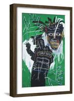 Self-portrait as a Heel Part Two-Jean-Michel Basquiat-Framed Premium Giclee Print