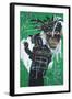 Self-portrait as a Heel Part Two-Jean-Michel Basquiat-Framed Giclee Print